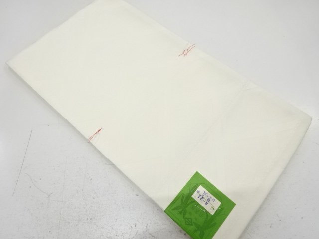 未使用品　桧垣に古典柄織り出し　花嫁衣裳掛下帯